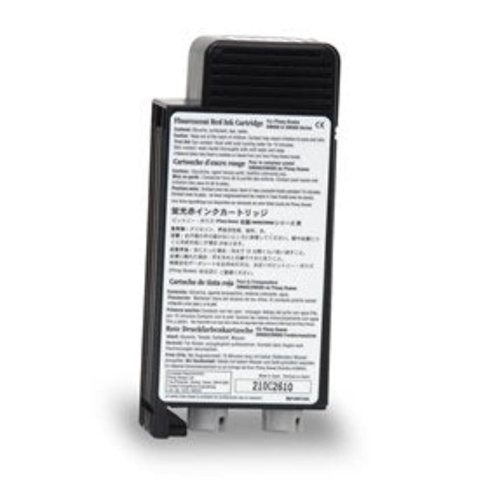 Pitney Bowes #766-8 OEM Red Ink Cartridge