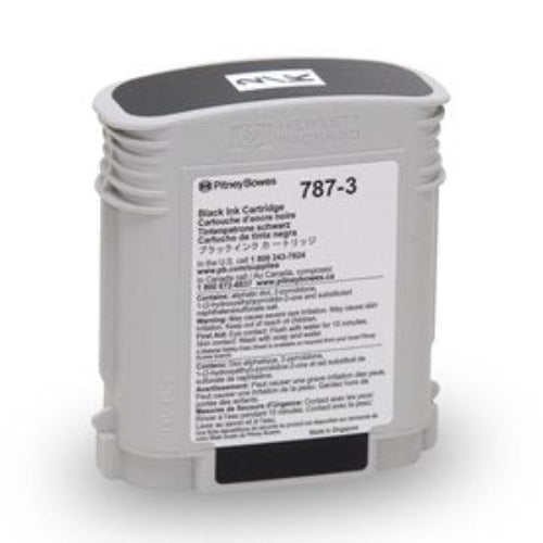 Pitney Bowes #787-3 OEM Black Ink Cartridge