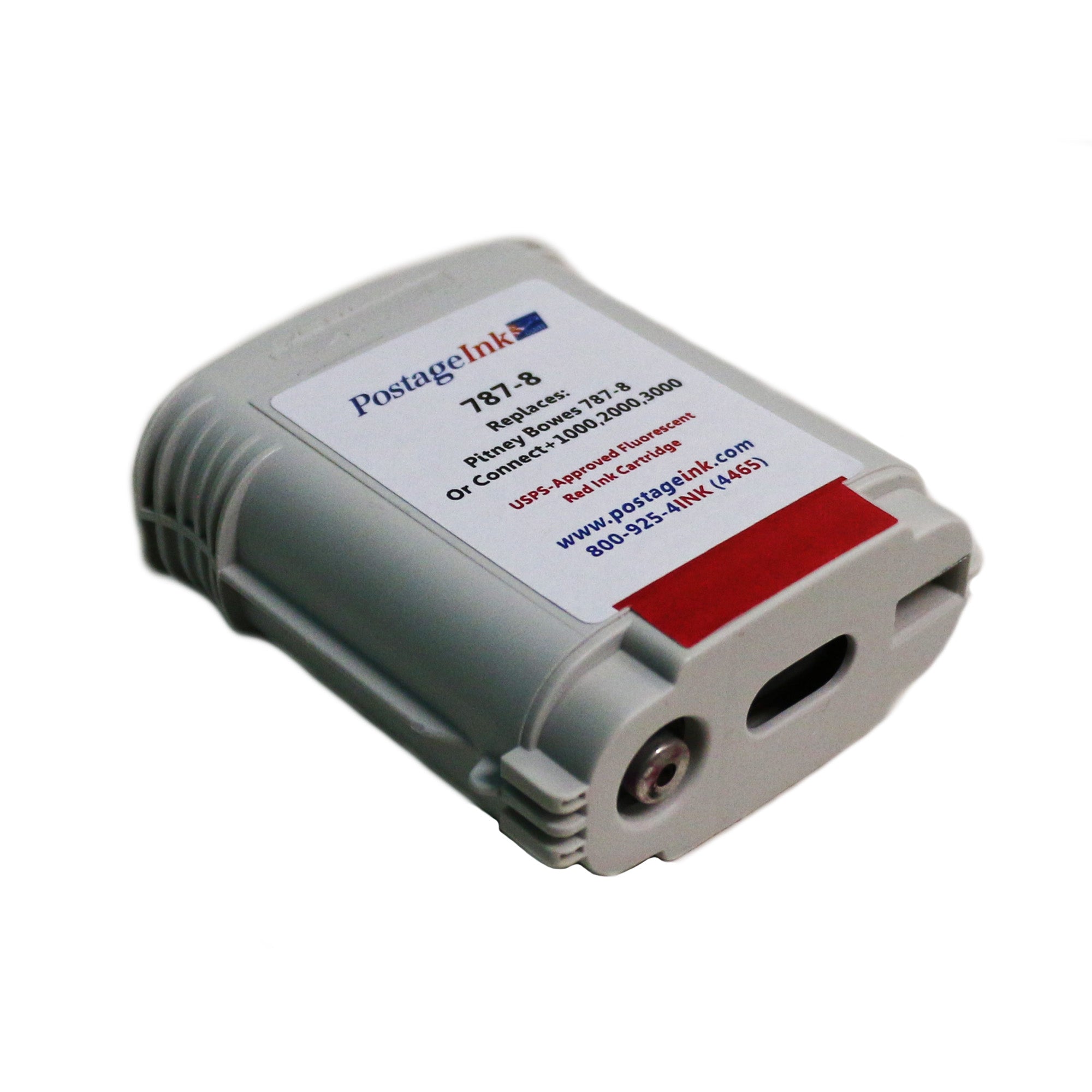 Pitney Bowes #787-8 Compatible Red Ink Cartridge