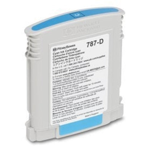 Pitney Bowes #787-D OEM Cyan Ink Cartridge