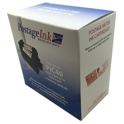 FP Postbase PIC 40 Compatible High Capacity Ink Cartridge (Set of 2) with box